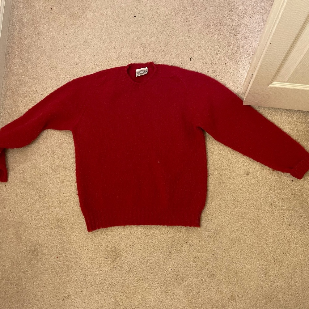 Jamieson's shetland sweater size medium